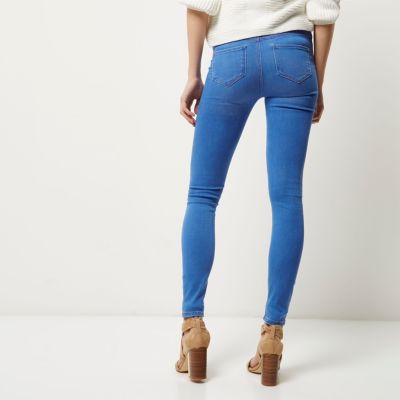 Blue wash Molly jeggings